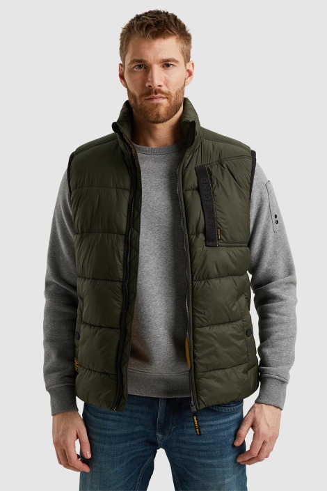 PME legend groene heren jas | Model vooraanzicht
