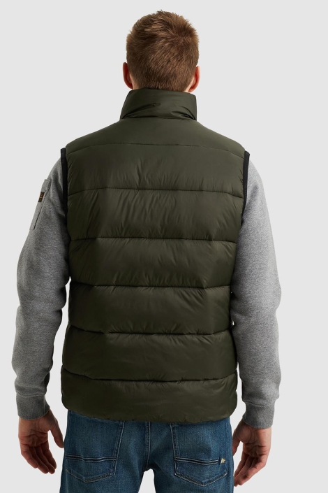 PME legend groene heren jas | Model achteraanzicht