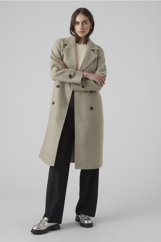 Vero Moda beige dames jas | Model