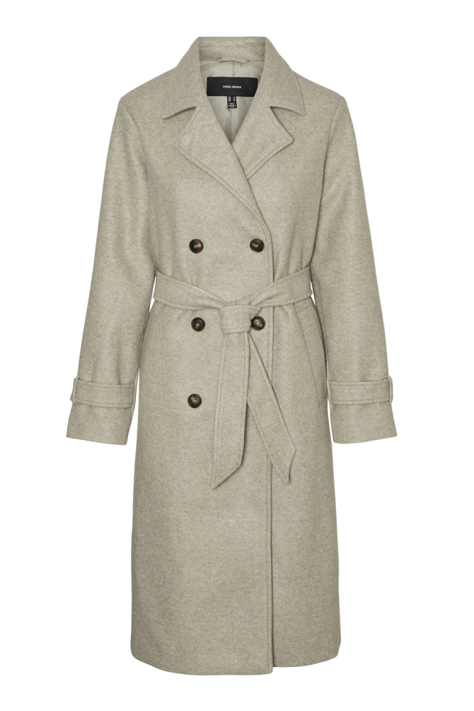 Vero Moda beige dames jas | Vooraanzicht