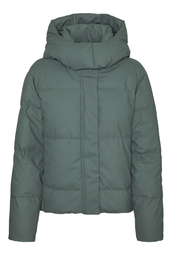 Vero Moda groene dames jas | Vooraanzicht