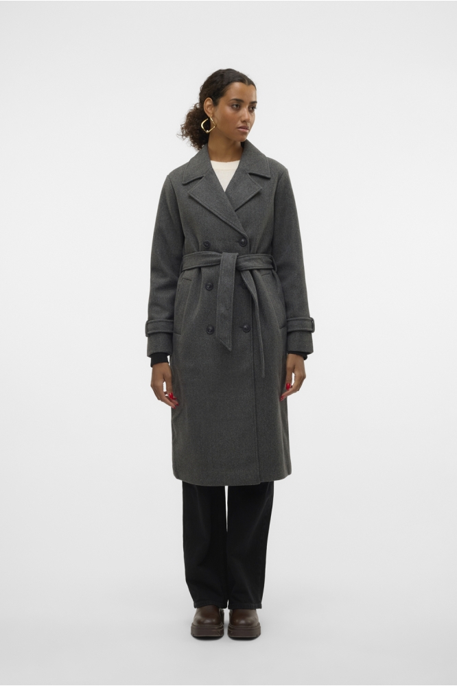 Vero Moda grijze dames jas | Model