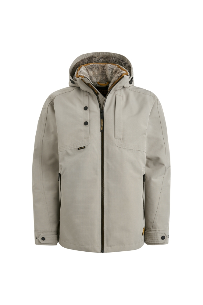 PME legend beige heren jas | Vooraanzicht