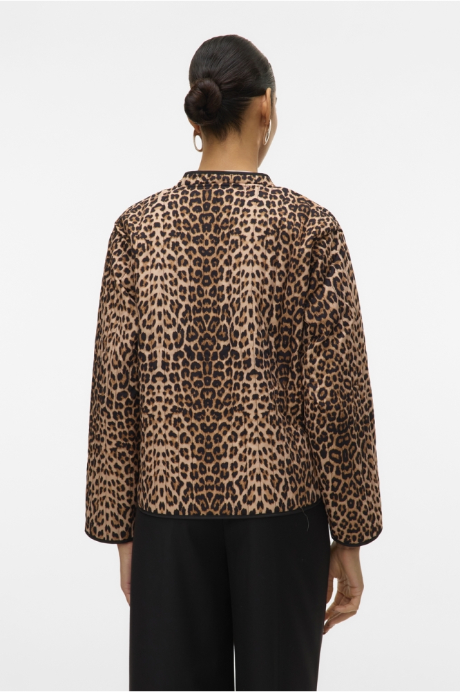 VMCLARA JACKET GA NOOS 10331363 Rugby Tan/LEOPARD
