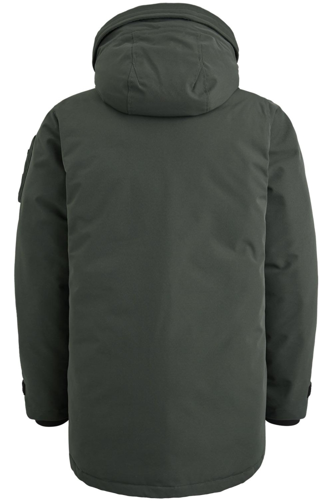 PME legend groene heren jas | Achteraanzicht