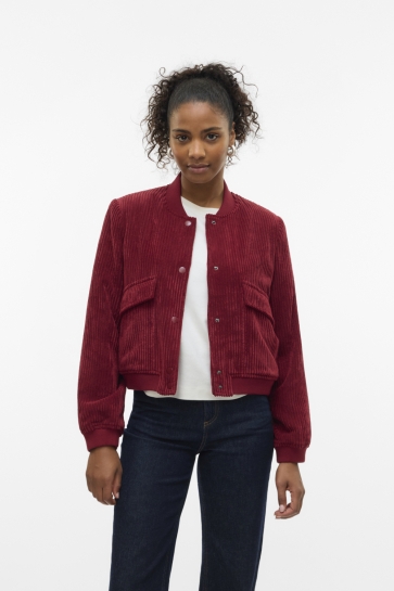 Vero Moda Jas VMRAINIE AMALA SHORT JACKET 10329729 Syrah