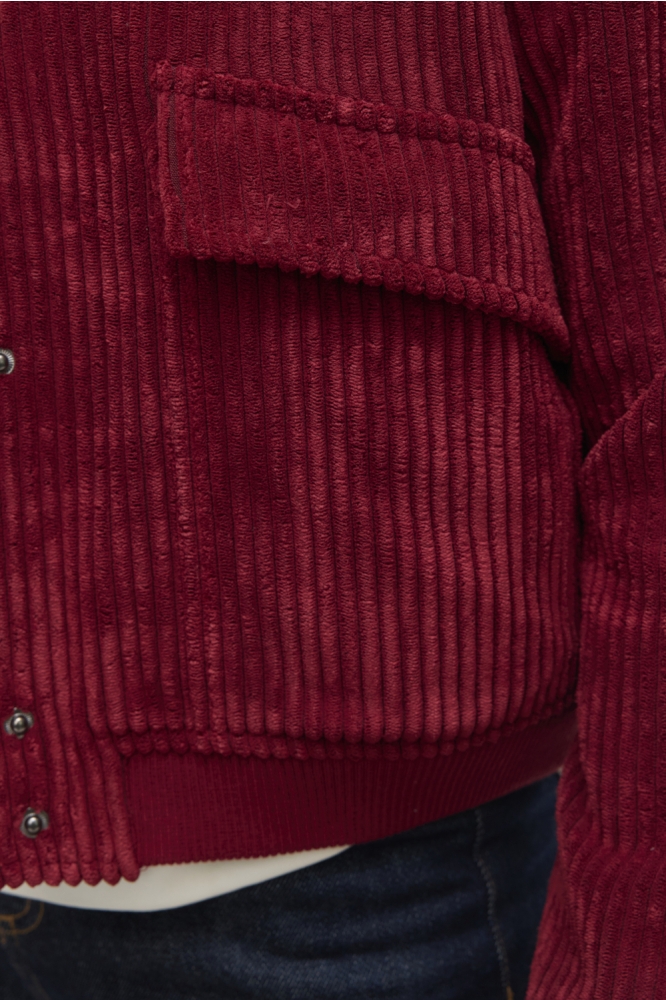 Vero Moda bordeaux dames jas | Close up