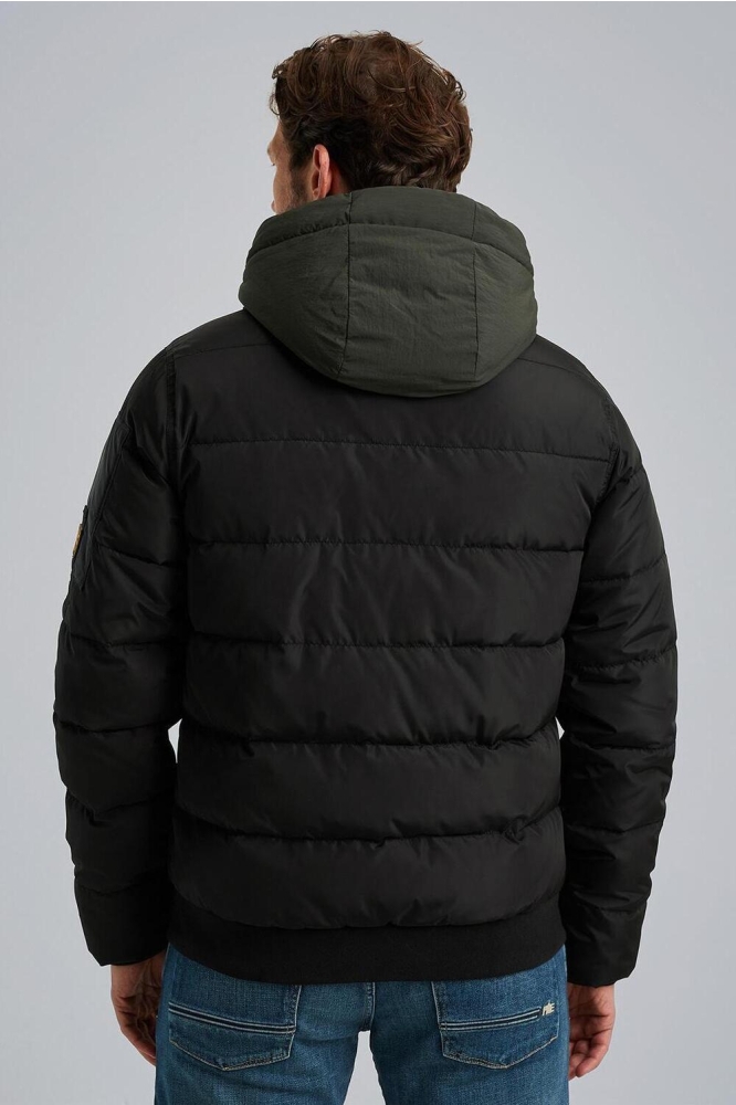 PME legend zwarte heren jas | Model achteraanzicht