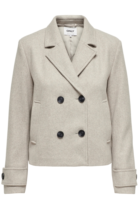 Only beige dames jas | Vooraanzicht