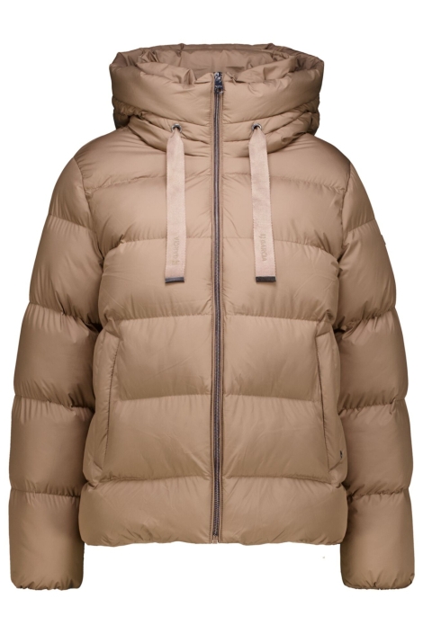 Garcia taupe dames jas | Close up