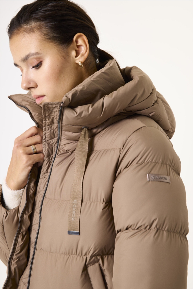 Garcia taupe dames jas | Model