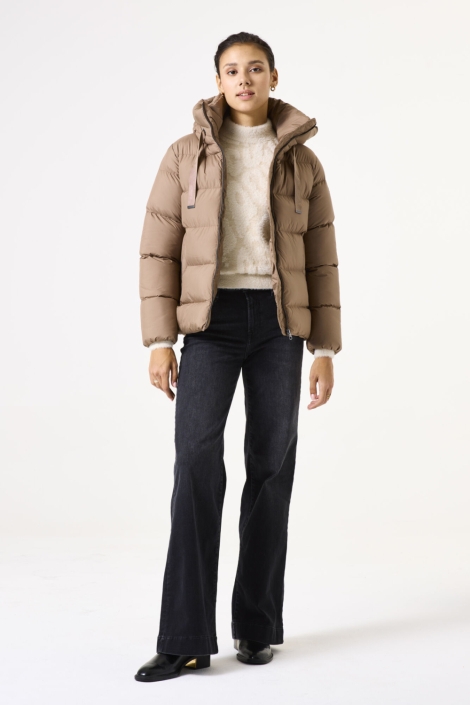 Garcia taupe dames jas | Model