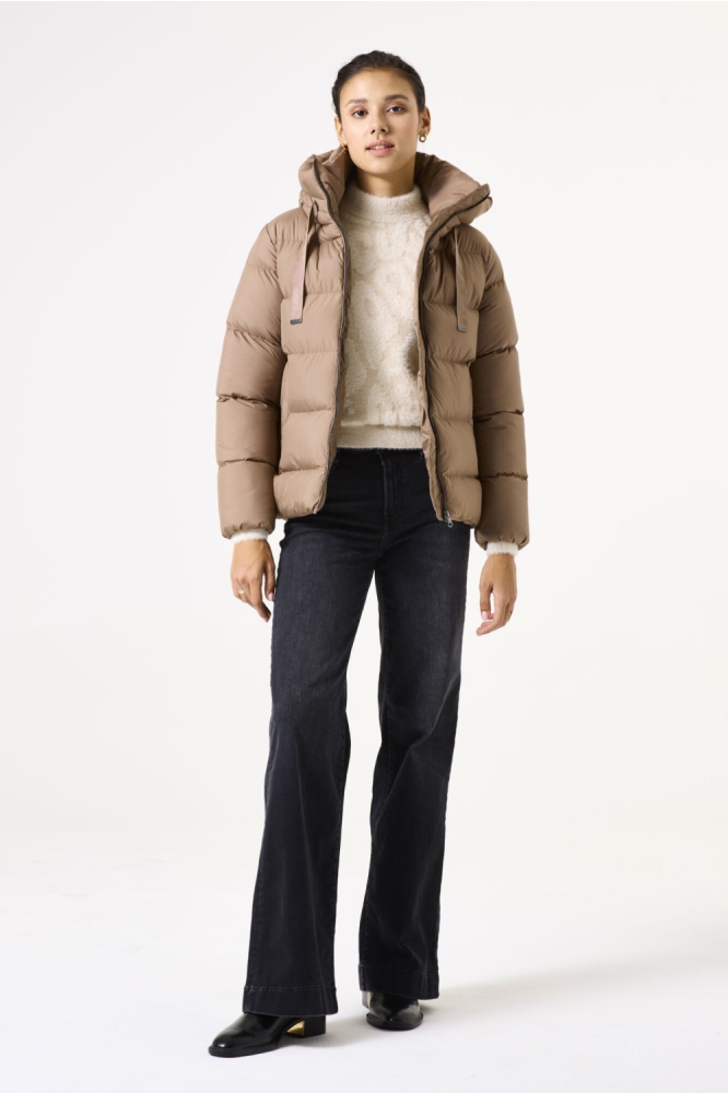 Garcia taupe dames jas | Model