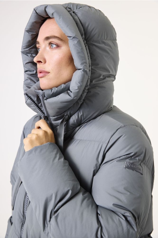 Garcia groene dames jas | Close up
