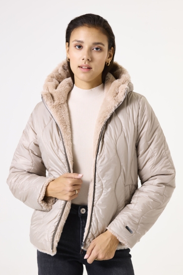 Garcia Jas OMKEERBARE JAS GJ500909 5882 WARM BEIGE