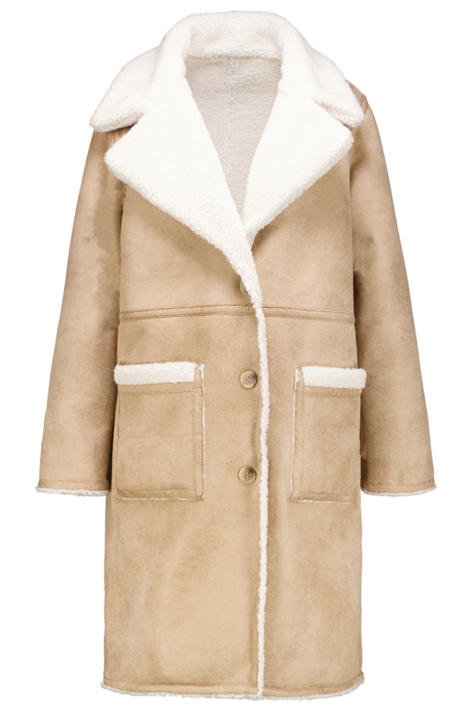 Garcia witte dames jas | Vooraanzicht