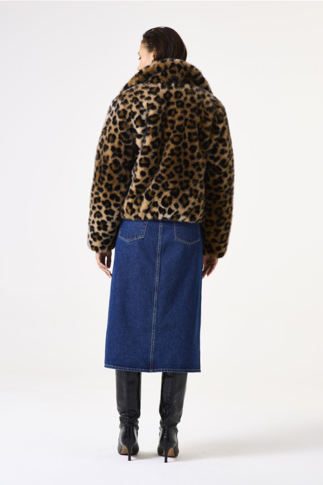 Garcia camel dames jas | Model
