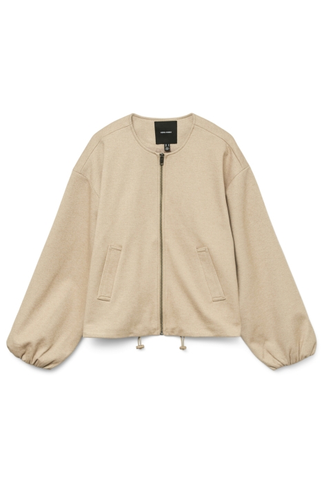 Vero Moda beige dames jas | Vooraanzicht