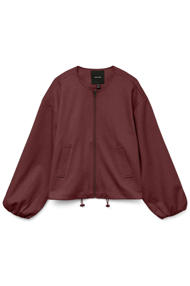 Vero Moda bordeaux dames jas | Vooraanzicht