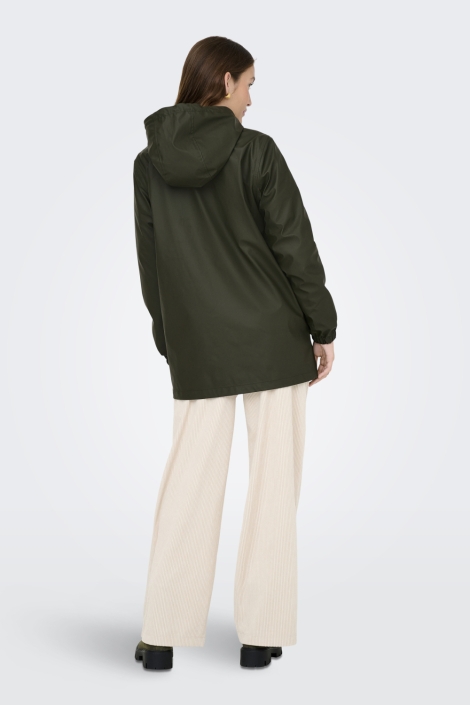 Jacqueline de Yong groene dames jas | Model