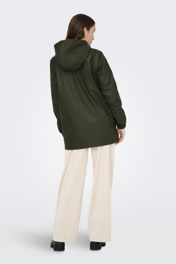 Jacqueline de Yong groene dames jas | Model
