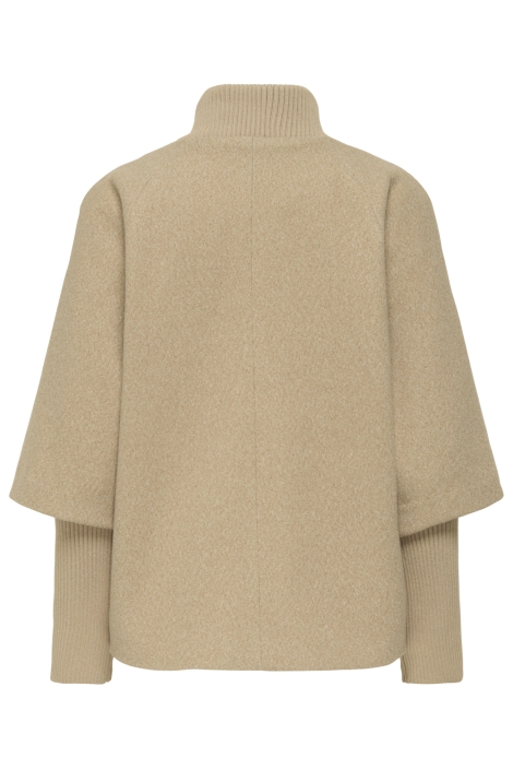 Jacqueline de Yong camel dames jas | Achteraanzicht