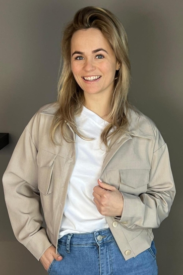 Typical Jill Jas TRACE JACKET 10816 BEIGE