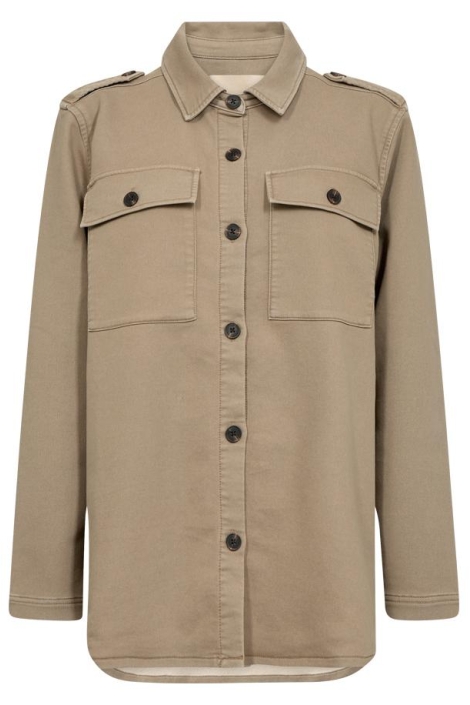 Freequent camel dames jas | Vooraanzicht