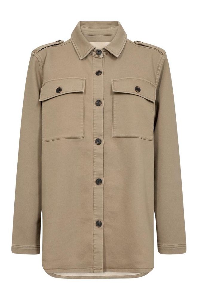 Freequent camel dames jas | Vooraanzicht