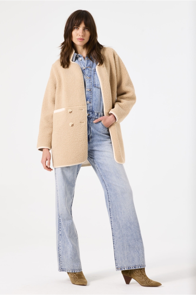 Garcia beige dames jas | Model