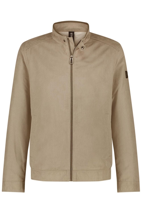 State of Art taupe heren jas | Vooraanzicht