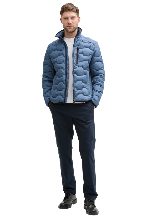 Tom Tailor blauwe heren jas | Model