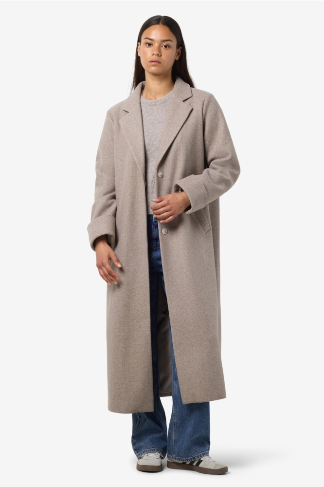 Noisy may beige dames jas | Model