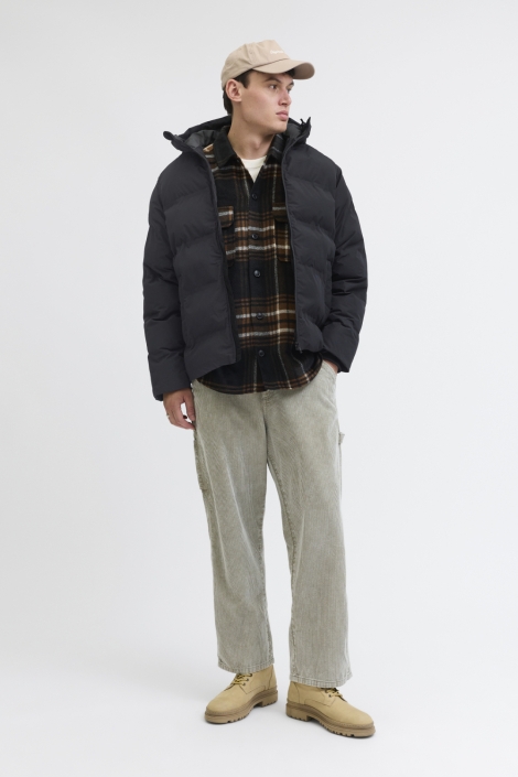 Jack & Jones zwarte heren jas | Model