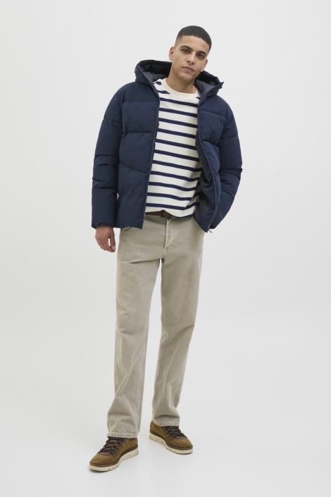 Jack & Jones blauwe heren jas | Model