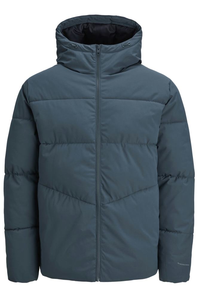 Jack & Jones blauwe heren jas | Vooraanzicht