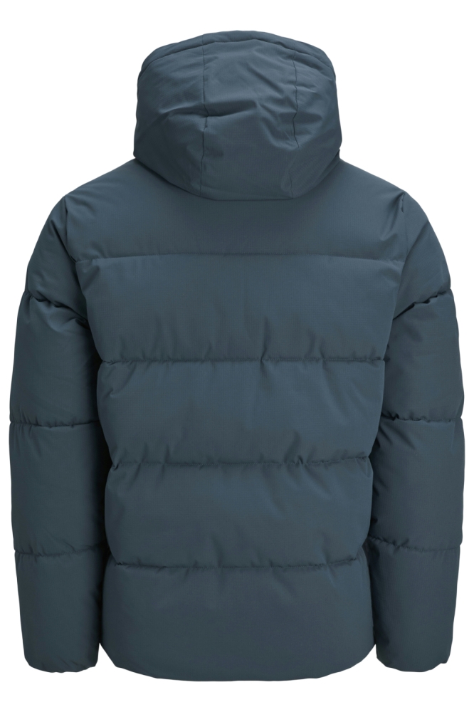 Jack & Jones blauwe heren jas | Achteraanzicht