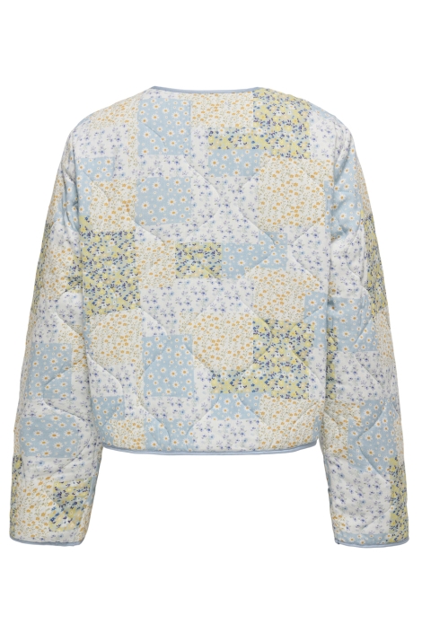 Only blauwe dames jas | Achteraanzicht