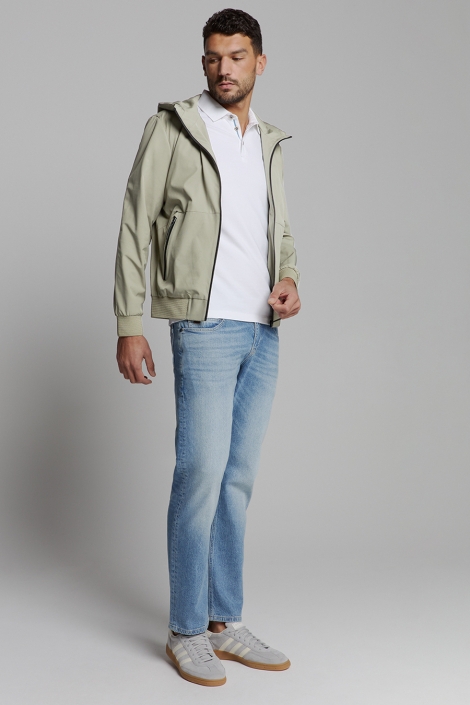 NO-EXCESS groene heren jas | Model