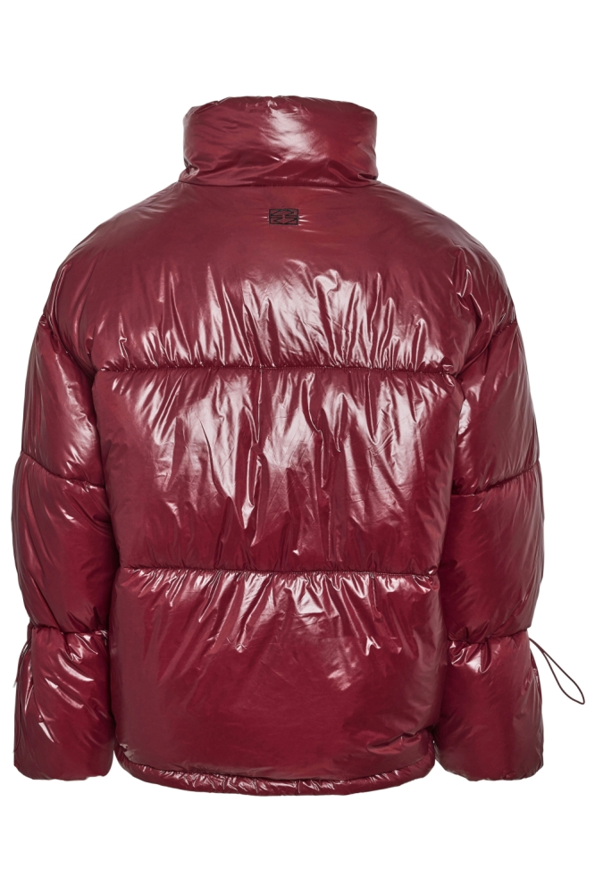 Noisy may bordeaux dames jas | Achteraanzicht