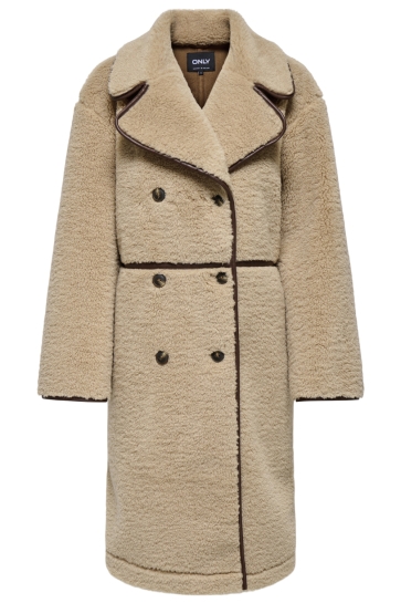 Only ONLCACEY LIFE BONDED COAT OTW 15353726 TANNIN/CHICORY COFFEE