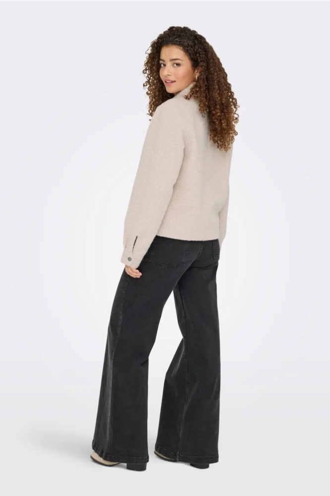 Only beige dames jas | Vooraanzicht