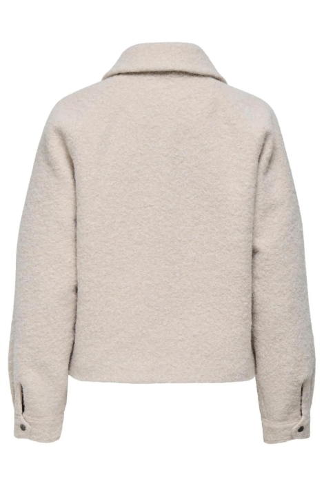 Only beige dames jas | Model vooraanzicht