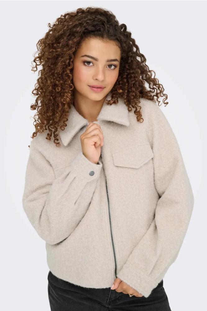 Only beige dames jas | 