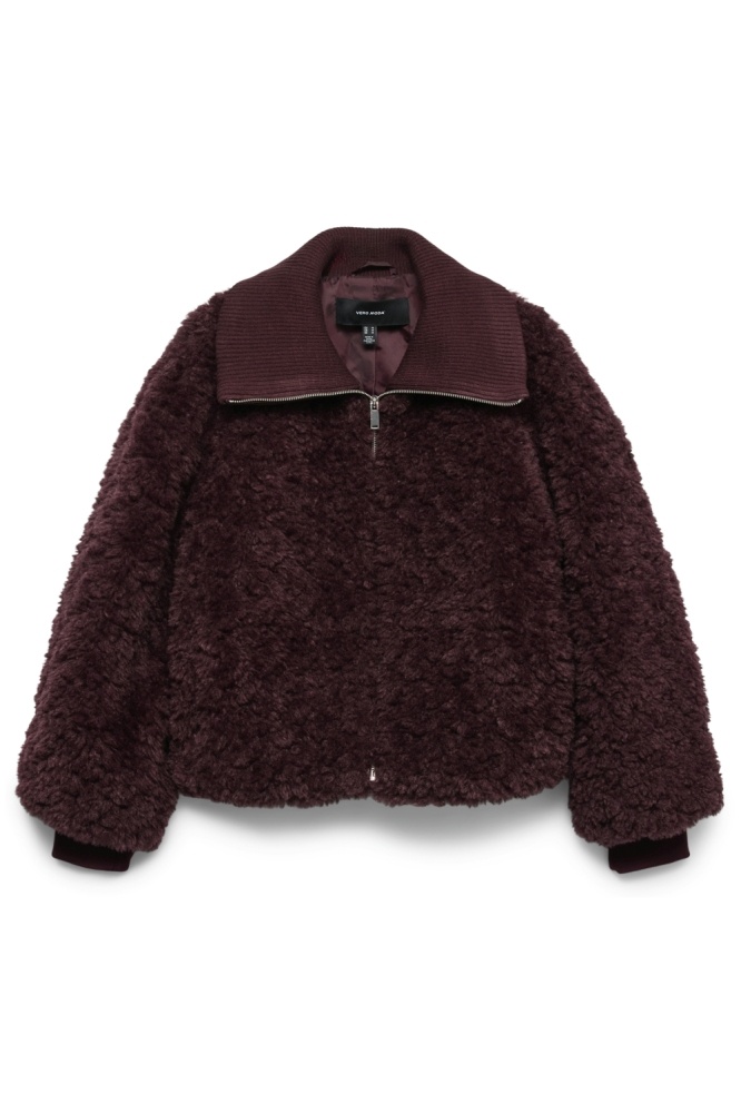 Vero Moda bordeaux dames jas | Vooraanzicht