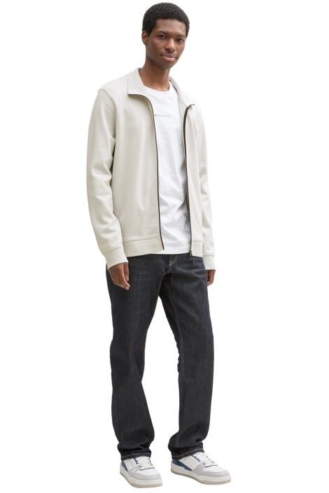 Tom Tailor grijze heren vest | Model