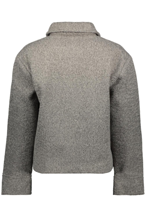 Only grijze dames jas | Achteraanzicht