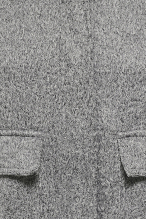 Only grijze dames jas | Close up