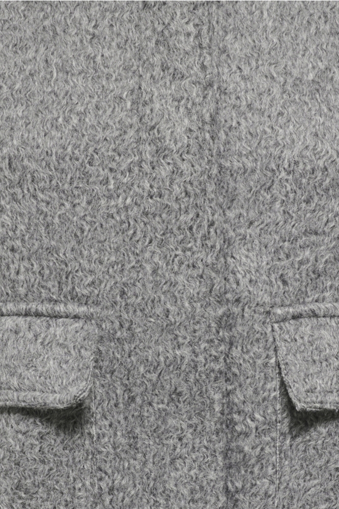 Only grijze dames jas | Close up