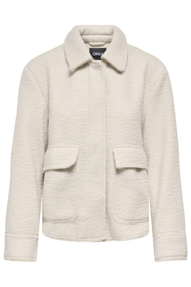 Only beige dames jas | Vooraanzicht